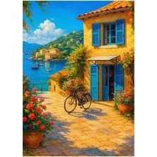 Nacario 1000 Parça - Bıcycle By The Sea (Deniz Kıyısında Bisiklet)