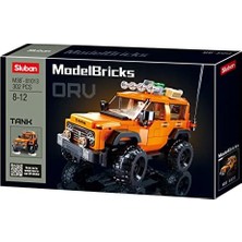 Nacario Model Bricks Off Road Turuncu Yapım Seti, 302 Parça