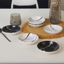 Nacario Mermer Halka Sosluk/çerezlik 13 cm 6 Adet 17950-51