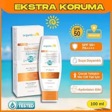 Nacario Spf 50+ Yüz ve Vücut Güneş Kremi 100ML – Leke Karşıtı, Yüksek Korumalı, Suya Dayanıklı, Her Cilt Tipine Uygun, Vegan