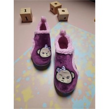 Gezer Çocuk Kışlık Pvc Rahat Taban Tek Cırt Cırtlı Ayarlanabilir Kemer Ev Okul Kreş Panduf Aya