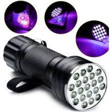 Nacario Gaman Uv Işık El Feneri, 21 LED Ultraviyole Mor Işık, Para ve Kimlik Kontrol Cihazı