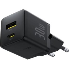 Nacario Hızlı Şarj C+U 30W Eu Siyah
