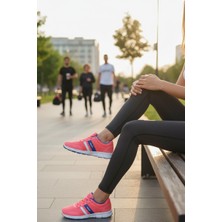 Enoch Kadın Fuşya Nefes Alabilir Fileli Saya Yapılı Spor Ayakkabı