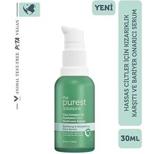 Nacario The Purest Solutions Hassas Ciltler Için Kızarıklık Karşıtı ve Bariyer Onarıcı Cica Serum 30 ml