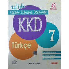 Kurmay Yayınları  7. Sınıf Türkçe Haftalık Kazanım Kavrama Föyleri