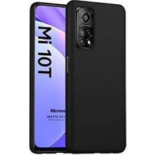 Nacario Silicone Mi 10T Pro Için Kılıf Siyah [mi 10T Pro ile Uyumlu Kılıf - Siyah]