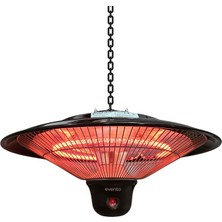 Evento Avize Tipi Yeni Nesil Isıtıcı – Kumandalı & Işıklı Tavan Isıtıcısı – Balkon, Kış Bahçesi, Kafe Vb.