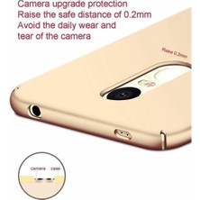 Nacario Mate 10 Uyumlu Sert Rubber Silikon Kılıf (Kırmızı)