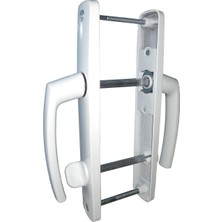 Mestore Pvc Wc Banyo Kapı Kolu Elit Beyaz - 9996670569897