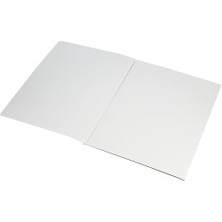 Nacario 400 Serisi Bristol, 2 Katmanlı Parşömen Kağıdı, 27,9 x 35,6 Cm, Ciltli, 15 Yaprak