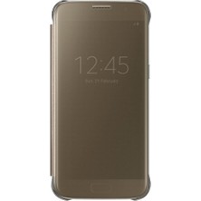 Nacario Galaxy S7 Cep Telefonu Kılıfı, Şeffaf Altın