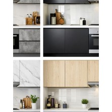 Reklamduvardekor Mutfak Dolap Kaplama Folyo Ahşap Desenli