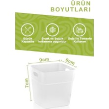 Nacario Life 12 Adet Buzdolabı Kapak Içi Düzenleyici ve Banyo Organizer MIT1104