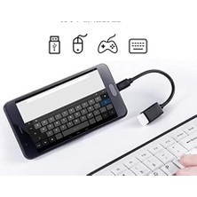 Nacario PX-515 Type-C To Usb3.0 Otg Çevirici 15CM (Erkek-Dişi) (Iphone 15/16 ve Type C Otg Tüm Cihazlar ile Uyumlu)