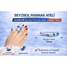 Aluslive ALUSLİVE BEYZBOL PARMAK ATELİ LARGE