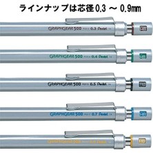 Nacario 500 Teknik Çizim ve Yazı Için Mekanik Kurşun Kalem, 0.5 Mm, Orijinal Kutusunda