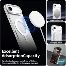 Nacario 17 Air Için Kılıf Magsafe Clear Soft Şeffaf [ 17 Air ile Uyumlu Kılıf - Şeffaf]