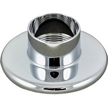 Nacario Mobil Ev ve Rv 2 Saplı Bahçe Küvet Bataryası, Krom, 1 Paket (10661)