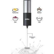 Toyigoo Pilli Süt Köpürtücü - Karıştırıcı Mini Mikser Süt - Kahve - Sos - Yumurta STO-6727 (4887