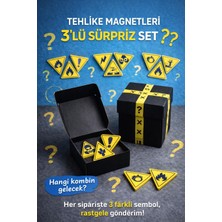 Otscraft Studio Tehlike Magnetleri – 3’lü Sürpriz Set