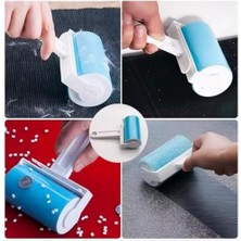 Nacario Yıkanabilir Giysi Saç Yapışkan Rulosu – Pratik, Tekrar Kullanılabilir Evcil Hayvan Tüyü ve Toz Temizleyici, Halı, Yatak, Kanepe Için Taşınabilir Tüy Toplayıcı Aparat