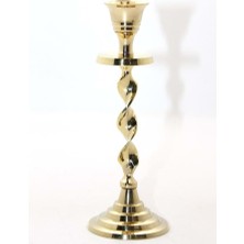 Derin Stok Tekli Pirinç Şamdan