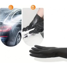 Tahtakale Siyah Renkli Endüstriyel Eldiven