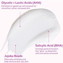 Nacario Aha/bha Exfoliating Cleanser - Soyucu Etkili Yüz Temizleme Peelingi 1 Paket (1 x 148 Ml)