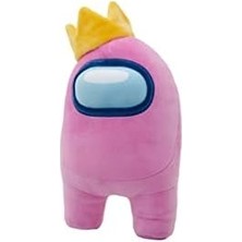 Nacario Yume Among Us Taçlı Pembe Pelüş Figür 30 cm Toys