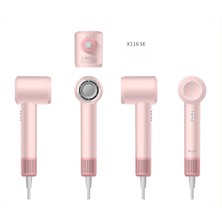 Nacario Mini X116 Se Yüksek Hızlı Akıllı Iyonlu Saç Kurutma Makinesi Ultra Sessiz-Pembe