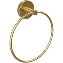 Nacario Yuvarlak Havlu Askılığı, Altın Sarısı