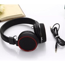 Nacario Mikrofonlu Kulaküstü Kablolu Kulaklık - Siyah - Tv-10 (Kabloludur), Mükemmel Ses Kalitesi. Aaa Kalite Kablolu Kulaklık