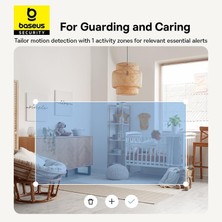 Nacario Security P1 Pro Iç Mekan 3k Wi-Fi Kamerası – Yapay Zeka Algılama, 360° Dönebilme, Gece Görüşü, 256GB’A Kadar Microsd Kart Desteği ve Sesli Asistan Uyumluluğu,dijital Zoom – Beyaz