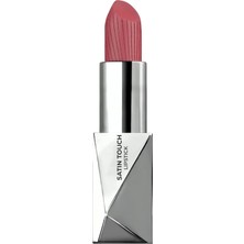 Nacario Uzun Süre Kalıcı Nemlendirici Pürüzsüz Etkili Yarı Mat Ruj Satin Touch Lipstick 822 Vivid Aurburn