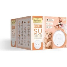 Mestore Cattie Kedi Köpek Su Pınarı Arıtmalı Akıllı Model 2,5 L - Smartfountaın