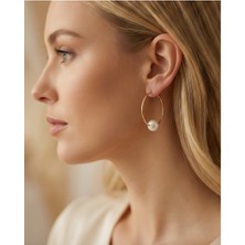 Silver Rüyalar Inci Küpe