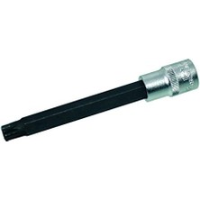 Nacario 1114064210 M 10 1/2" On Iki Köşe Lokmalı Uç Uzun Boy (140 Mm), Krom, M10