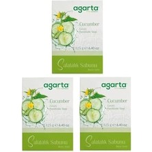 Nacario Doğal Salatalık Sabunu 125 gr x 3 Adet