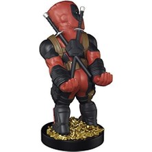 Nacario Gaming Cable Guys - Deadpool Arka Görünüm Şarj Telefonu ve Kumanda Tutucu - Elektronik Oyunlar, Kırmızı