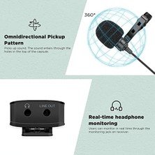 Nacario By-Xm6-S1 Kablosuz Yaka Mikrofonu