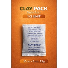 Nemtut Clay Pack Aktif Kil Nem Alıcı 1/2 Unit ( 10 cm x 5 cm - 23 G ) 100 Adet