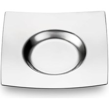 Nacario Juno 6'lı Çelik Çay Tabağı