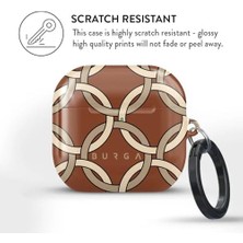 Nacario Burga Airpods 4 ile Uyumlu Kılıf,