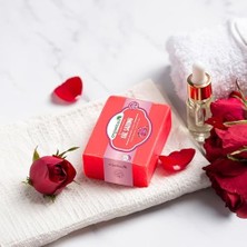 Nacario Doğal Gül Sabunu 140 gr 1 Adet Tüm Cilt Tipleri Için Onarıcı Besleyici Natural