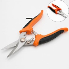 Nacario Yaylı Çok Amaçlı – Bahçe, Kablo ve Genel Kullanım Için Paslanmaz Çelik Kesme Makası 18 cm