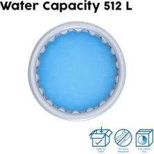 Nacario Büyük Metalik Uzay Gemisi Şişirilebilir Havuzu (152X43 Cm) 51080