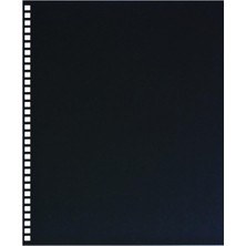 Nacario Gbc Proclick Sunum Arka Kapak, Ön Delikli, Siyah, 8,5 x 11 Inç, Paket Başına 25 Adet (2514478)