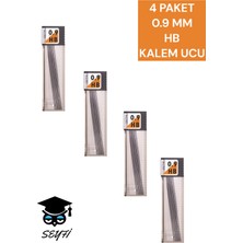 Tombow 4 Paket 0.9 mm Hb Kalem Ucu Çok Renkli Ölçüler ile Kullanıma Uygun