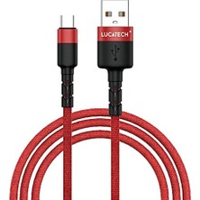 Nacario Lucatech Antares Type-C 2.4A Hızlı Şarj ve Data Kablosu 1m